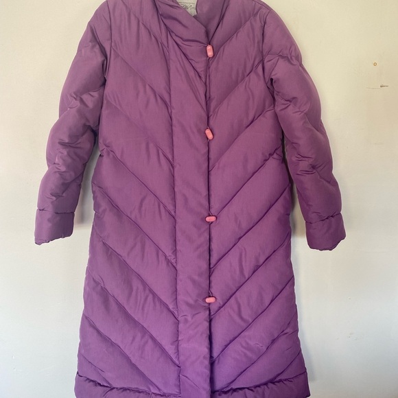 Saks Fifth Avenue Purple Vintage Down Jacket - Picture 4 of 15